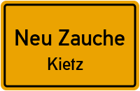 Schloßstraße in Neu ZaucheKietz