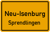 Langewannschneise in Neu-IsenburgSprendlingen