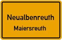 Straßenverzeichnis Neualbenreuth Maiersreuth