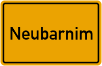 Neubarnim in Brandenburg