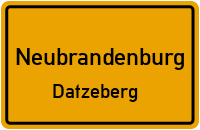 Straßenverzeichnis Neubrandenburg Datzeberg