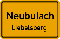 Teinacher Straße in 75387 Neubulach (Liebelsberg)