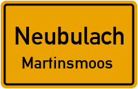 Wildbader Straße in NeubulachMartinsmoos