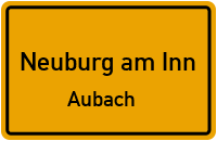 Straßen in Neuburg am Inn Aubach