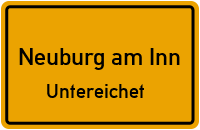 Straßen in Neuburg am Inn Untereichet