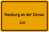 Alte Neuburger Straße in Neuburg an der DonauZell