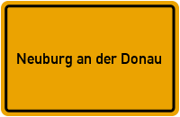Wo liegt Neuburg an der Donau?