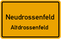 Straßenverzeichnis Neudrossenfeld Altdrossenfeld
