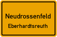 Straßen in Neudrossenfeld Eberhardtsreuth