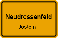 Straßenverzeichnis Neudrossenfeld Jöslein