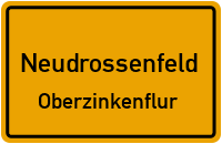 Straßen in Neudrossenfeld Oberzinkenflur