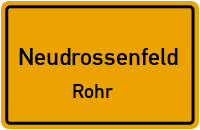 Straßen in Neudrossenfeld Rohr