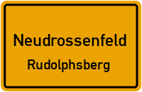 Straßenverzeichnis Neudrossenfeld Rudolphsberg