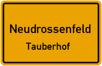 Straßenverzeichnis Neudrossenfeld Tauberhof