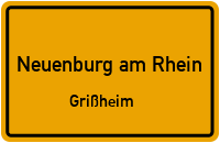 Steinhubelweg in 79395 Neuenburg am Rhein (Grißheim)