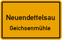 Straßenverzeichnis Neuendettelsau Geichsenmühle