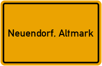 City Sign Neuendorf, Altmark
