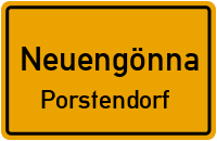 Bahnhofstraße in NeuengönnaPorstendorf
