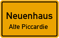 Nordhorner Str. in NeuenhausAlte Piccardie