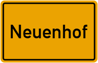 Ortsschild Neuenhof