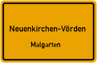 Stickdeichdamm in Neuenkirchen-VördenMalgarten