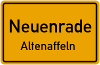 Wiegenstraße in NeuenradeAltenaffeln