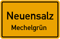 Raumweg in NeuensalzMechelgrün