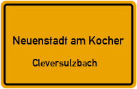 Brettacher Straße in 74196 Neuenstadt am Kocher (Cleversulzbach)