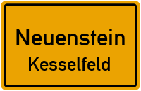 Talstraße in NeuensteinKesselfeld