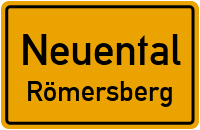 Römersberger Straße in NeuentalRömersberg