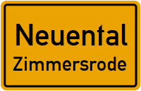 Ahornstraße in NeuentalZimmersrode
