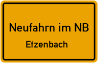 Etzenbach in Neufahrn im NBEtzenbach