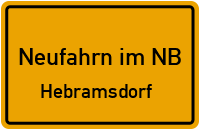 Hebramsdorf in Neufahrn im NBHebramsdorf