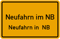 Ganghoferstraße in Neufahrn im NBNeufahrn in NB