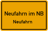 Flurstraße in Neufahrn im NBNeufahrn