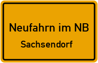 Sachsendorf in Neufahrn im NBSachsendorf