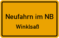 Winzerweg in Neufahrn im NBWinklsaß