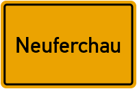 Ortsschild von Gemeinde Neuferchau in Sachsen-Anhalt