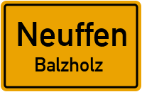 Max-Planck-Straße in NeuffenBalzholz