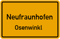 Straßenverzeichnis Neufraunhofen Osenwinkl