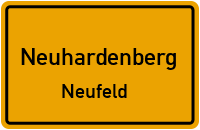 Neutrebbiner Straße in NeuhardenbergNeufeld