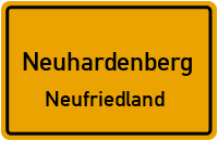 Neufriedland in NeuhardenbergNeufriedland