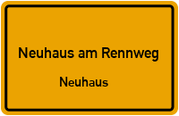 Am Rennweg in 98724 Neuhaus am Rennweg (Neuhaus)