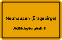 Deutschgeorgenthal in Neuhausen (Erzgebirge)Deutschgeorgenthal