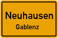 Gablenzer Waldweg in NeuhausenGablenz