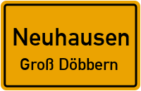 Ringstraße in NeuhausenGroß Döbbern