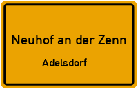 Adelsdorf in Neuhof an der ZennAdelsdorf