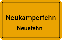 Hauptstraße in NeukamperfehnNeuefehn