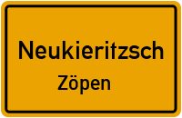 Ringstraße in NeukieritzschZöpen