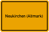 City Sign Neukirchen (Altmark)
